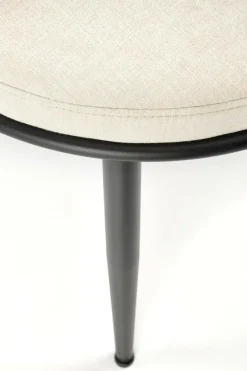 Krzesło Wendy beżowe/czarne