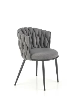 Krzesło Wendy szare/czarne