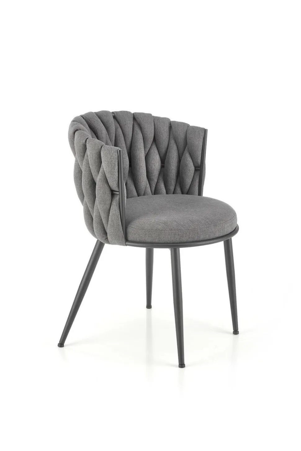 Krzesło Wendy szare/czarne