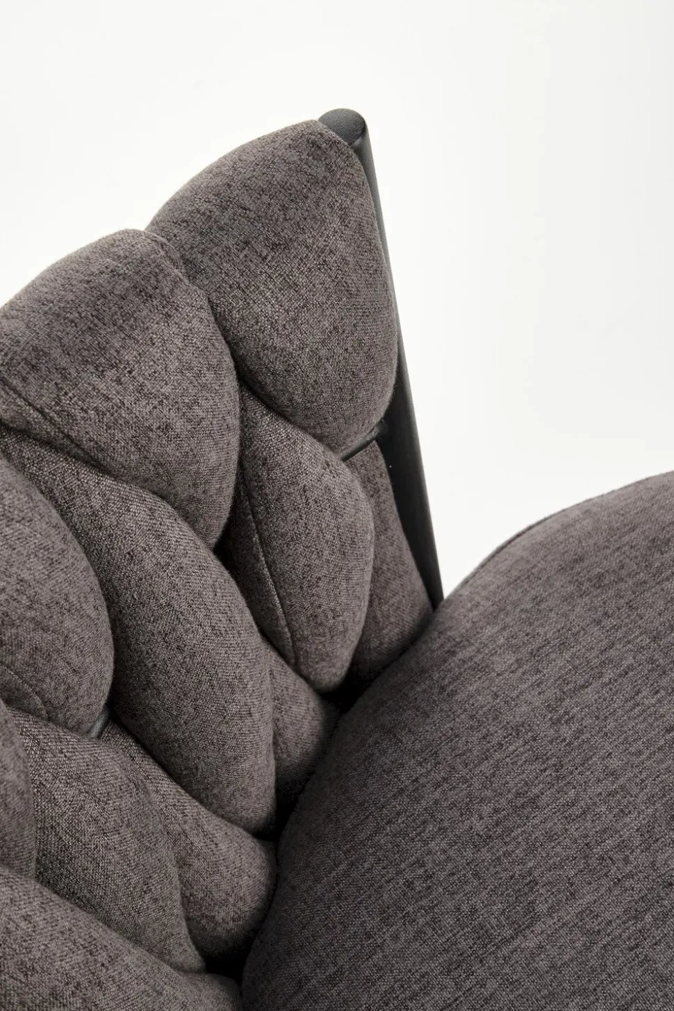 Krzesło Wendy szare/czarne