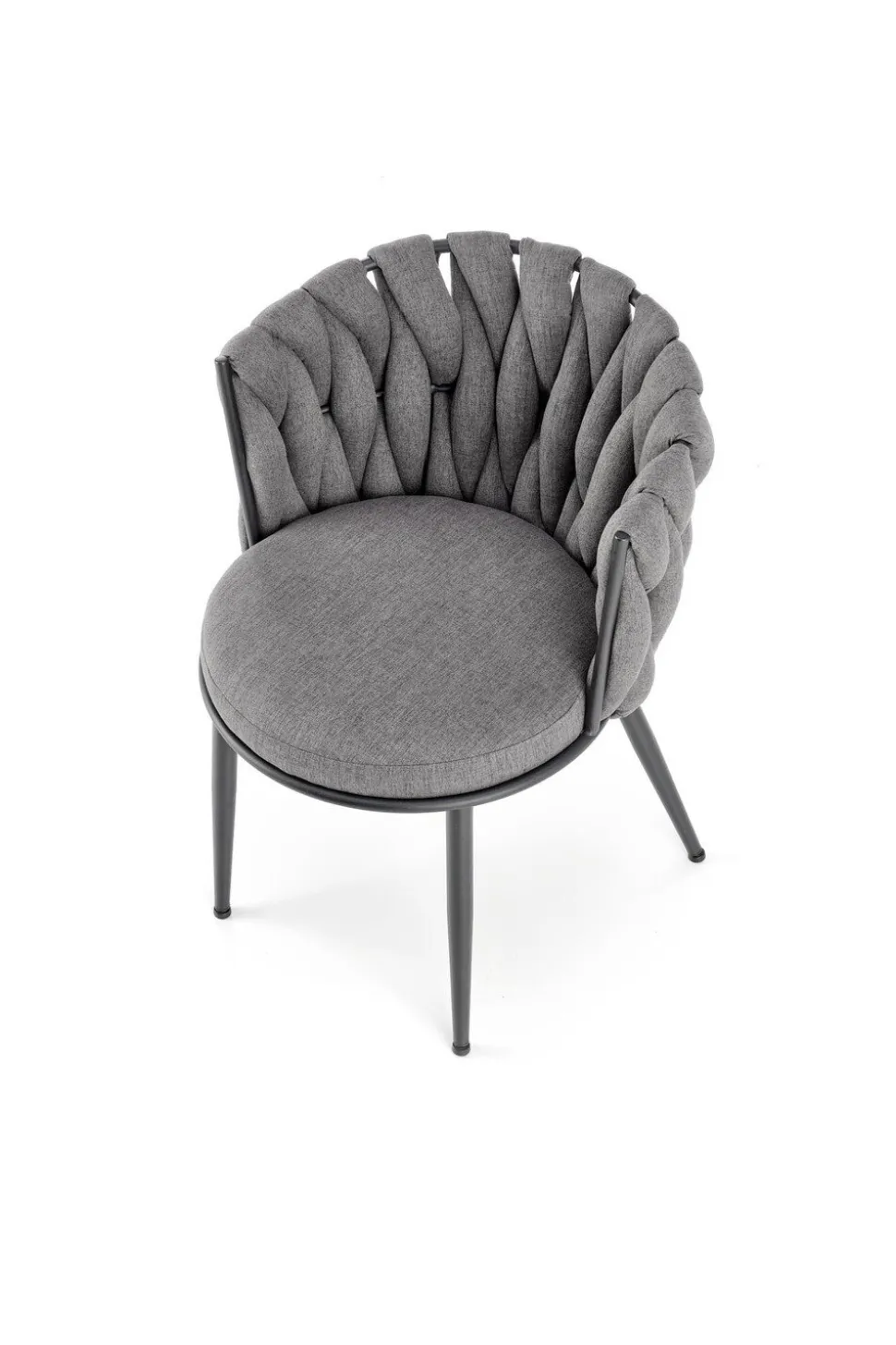 Krzesło Wendy szare/czarne