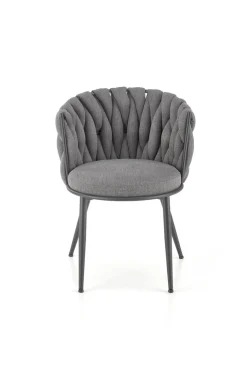 Krzesło Wendy szare/czarne