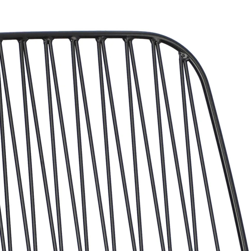 Krzesło Willy Black z poduszką PU