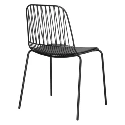 Krzesło Willy Black z poduszką PU