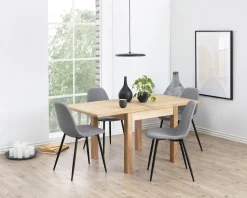 Krzesło Wilma Light Grey 21 tapicerowane