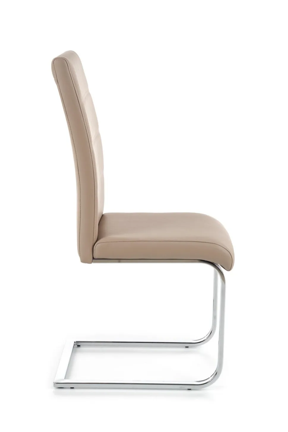 Krzesło Yvone cappucino/chrom