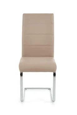 Krzesło Yvone cappucino/chrom