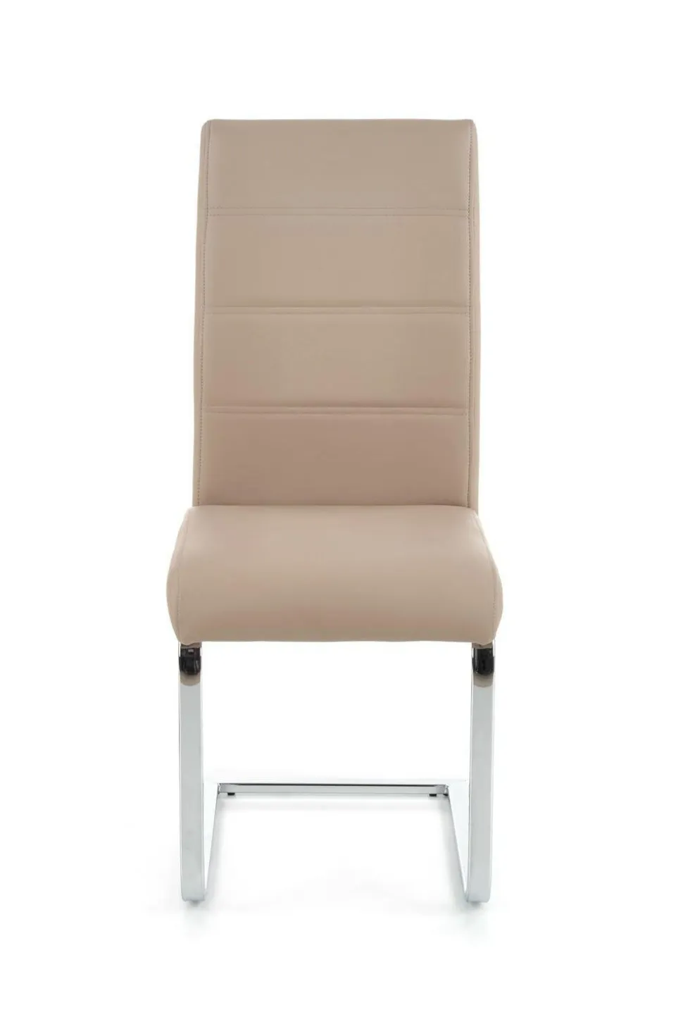 Krzesło Yvone cappucino/chrom