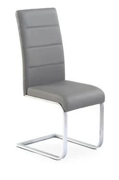 Krzesło Yvone szare/chrom