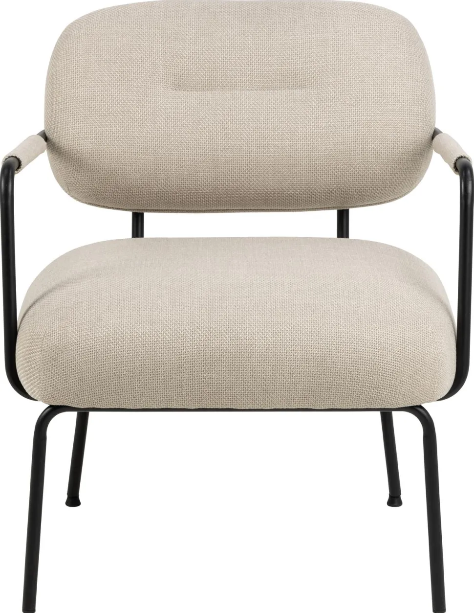 Krzesło z podłokietnikami Dillon beżowe