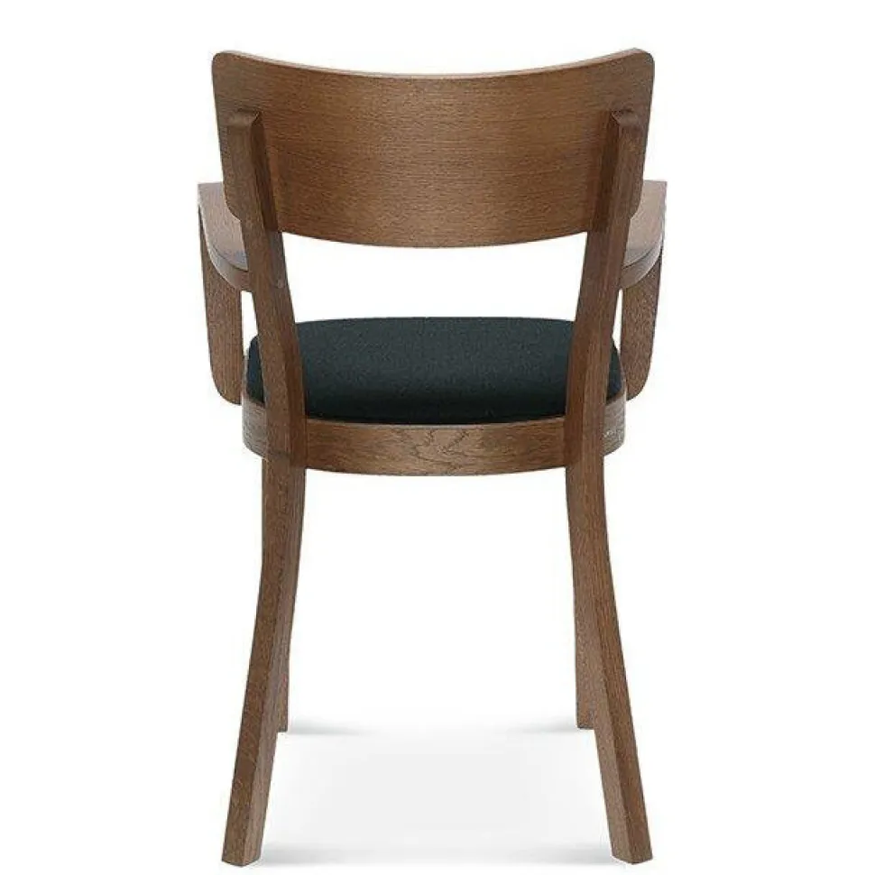Krzesło z podłokietnikami Fameg Solid B-9449/1 CATL1 dąb standard