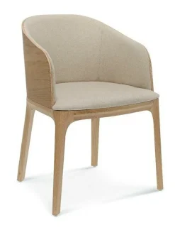 Krzesło z podłokietnikami Fameg Arch B-1801 buk CATA standard