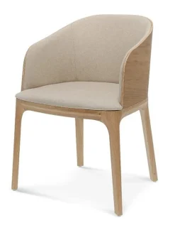Krzesło z podłokietnikami Fameg Arch B-1801 buk CATA standard