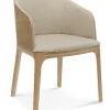 Krzesło z podłokietnikami Fameg Arch B-1801 dąb CATA standard