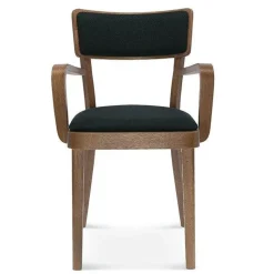 Krzesło z podłokietnikami Fameg Solid B-9449/1 CATA dąb premium