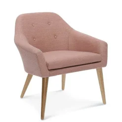 Krzesło z podłokietnikami Fameg Shell B-1234 CATD dąb premium