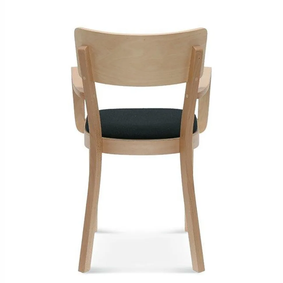 Krzesło z podłokietnikami Fameg Solid B-9449 CATA dąb standard