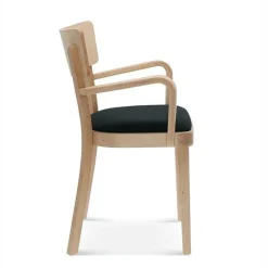 Krzesło z podłokietnikami Fameg Solid B-9449 CATA buk standard