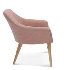 Krzesło z podłokietnikami Fameg Shell B-1234 CATC buk standard