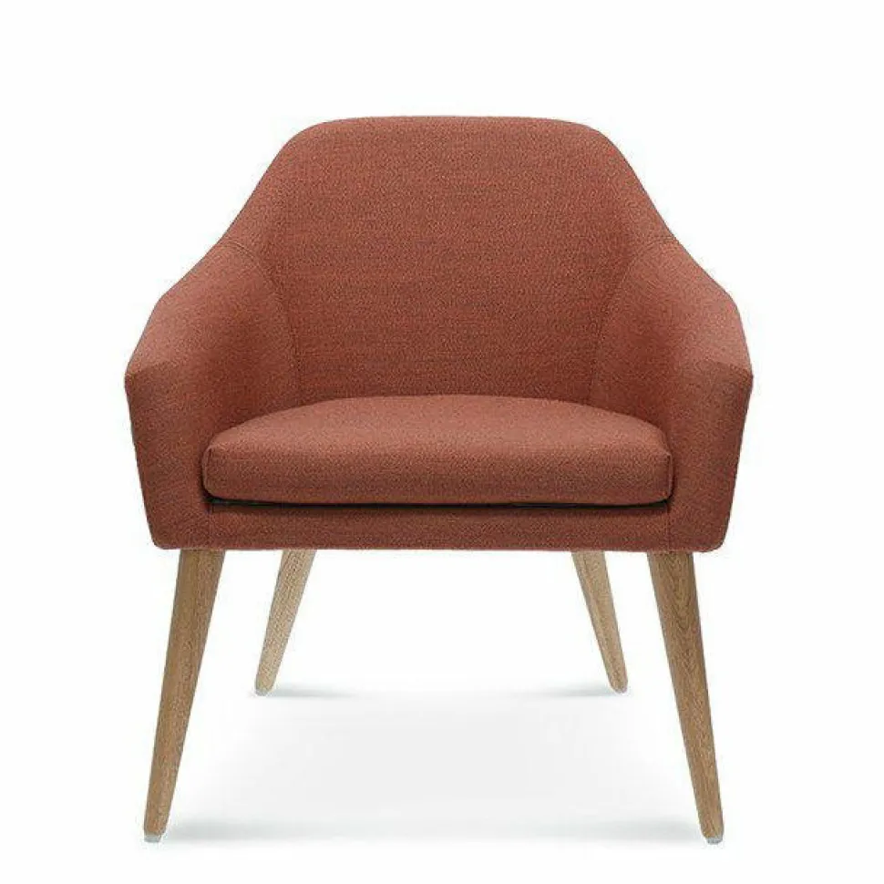 Krzesło z podłokietnikami Fameg Shell B-1234 CATD buk premium