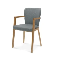 Krzesło z podłokietnikami Fameg Lava CATA dąb premium