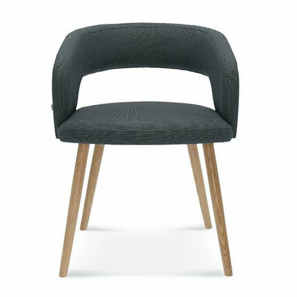 Krzesło z podłokietnikami Fameg Cube B-1523 CATA buk standard