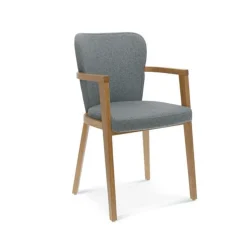 Krzesło z podłokietnikami Fameg Lava CATA buk premium