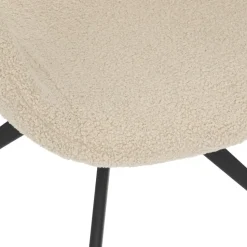 Krzesło z podłokietnikami Kale beżowe