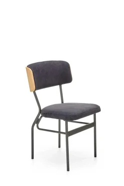 Krzesło Zefir dąb/czarne