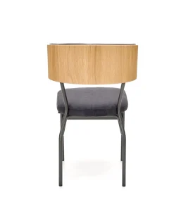 Krzesło Zefir dąb/czarne