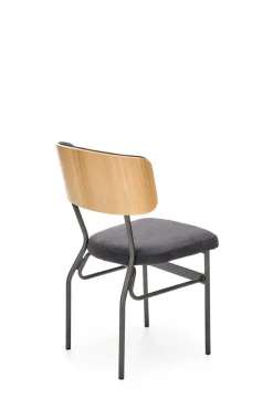 Krzesło Zefir dąb/czarne