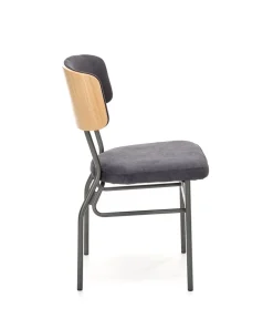 Krzesło Zefir dąb/czarne