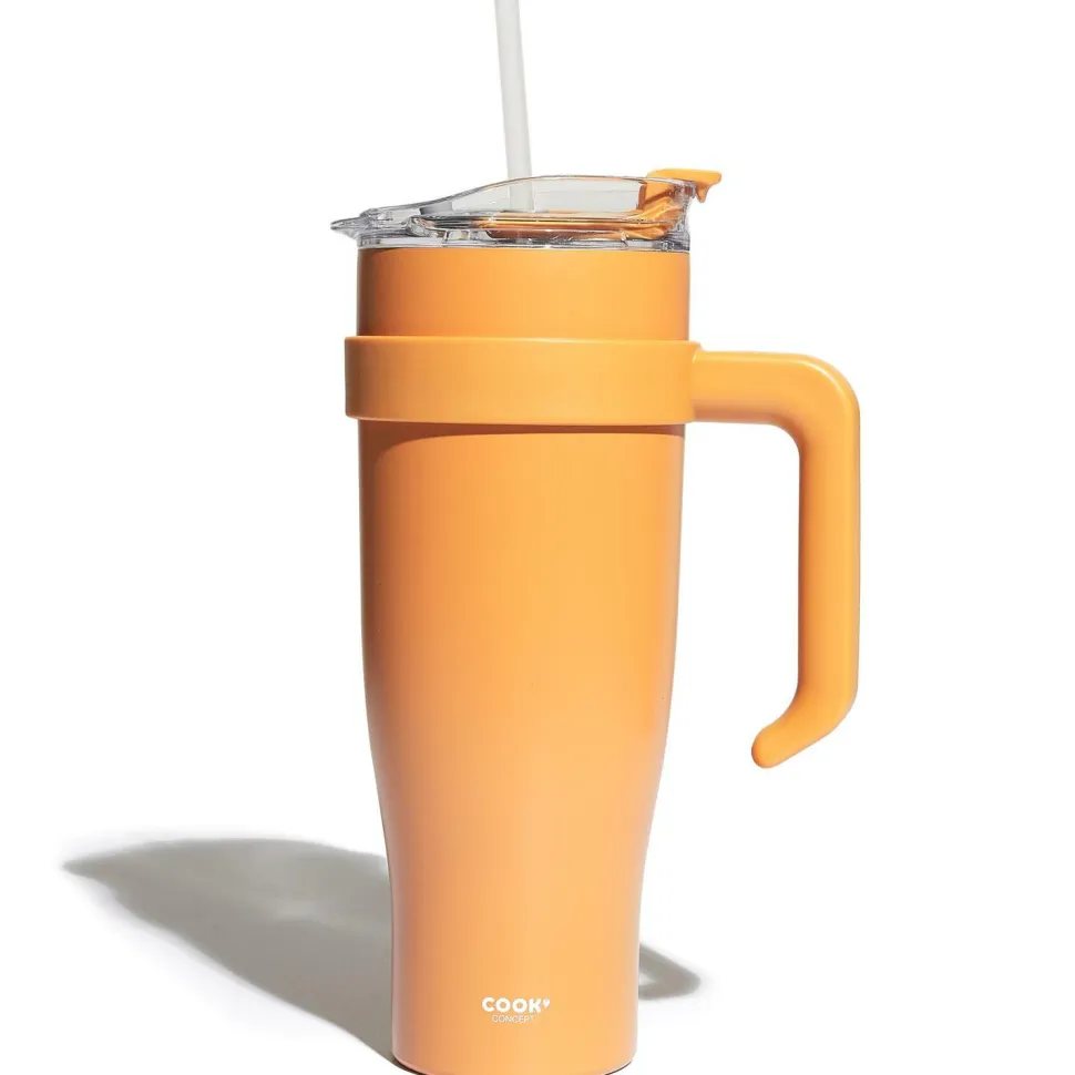 Kubek termiczny Miami 1,2l pomarańczowy