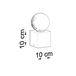 Lampa biurkowa ARIZ beton