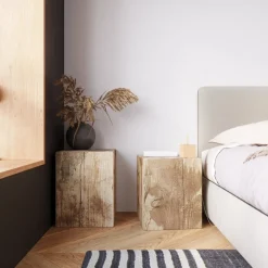 Lampa biurkowa ARIZ naturalne drewno