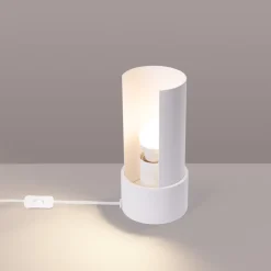 Lampa biurkowa FLASH biała