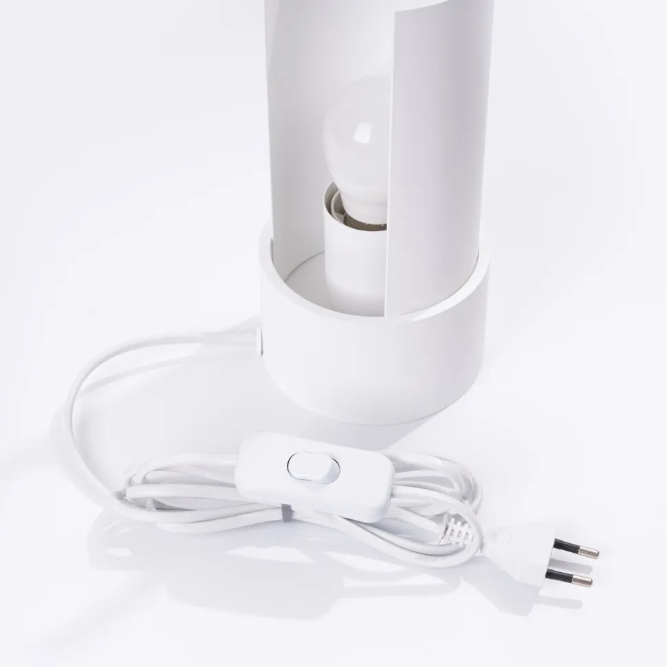 Lampa biurkowa FLASH biała