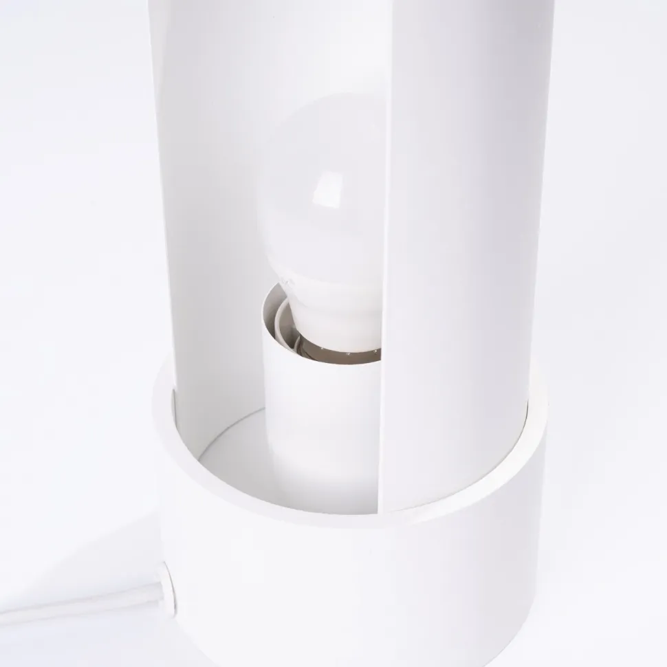 Lampa biurkowa FLASH biała