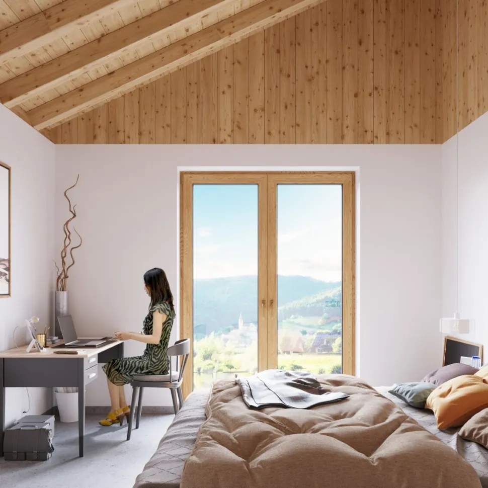 Lampa biurkowa INCLINE biała