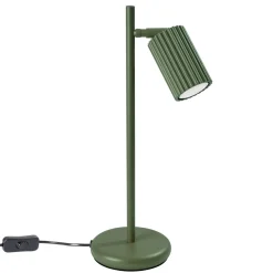 Lampa biurkowa KARBON zielona oliwka