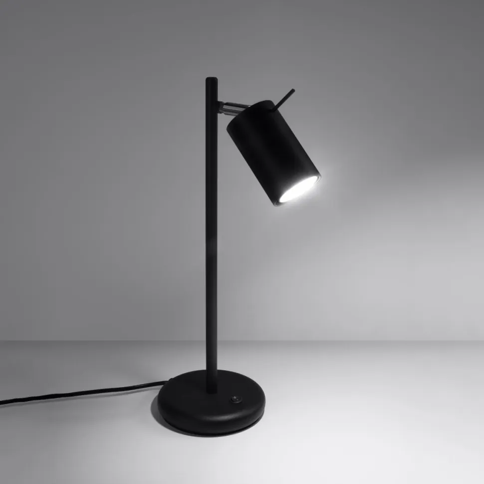 Lampa biurkowa RING czarna