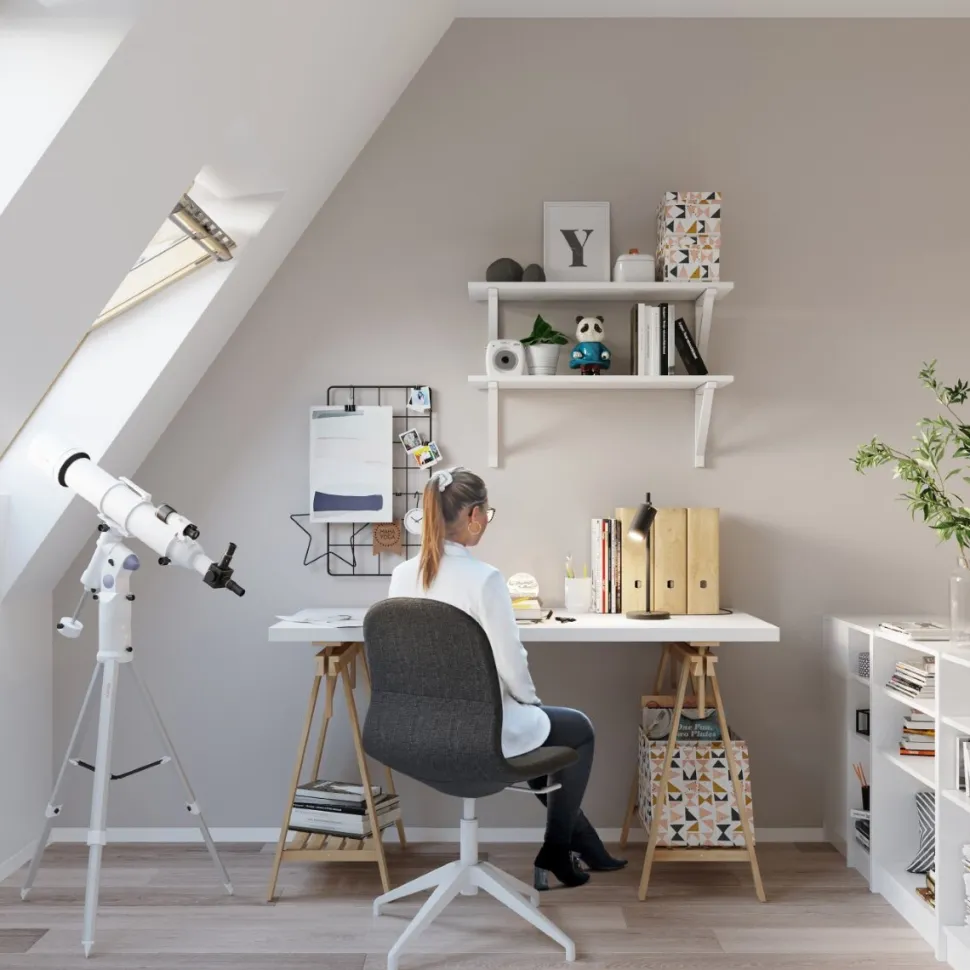 Lampa biurkowa RING czarna