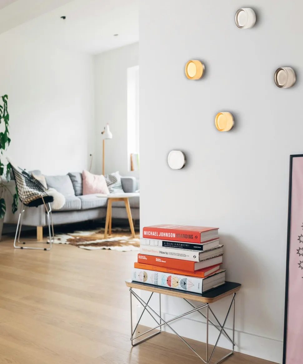 Lampa ścienna CANDY LED transparentna 13,5 cm