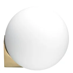 Lampa ścienna DOT złota 15 cm