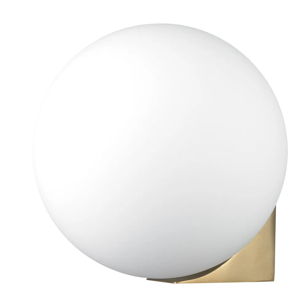 Lampa ścienna DOT złota 15 cm