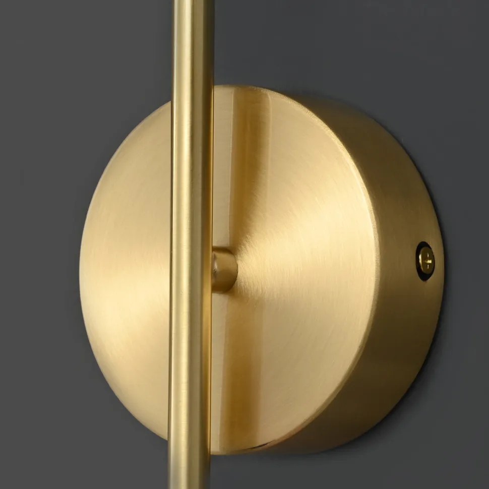 Lampa ścienna ESSA złota 90 cm