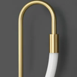 Lampa ścienna ESSA złota 90 cm