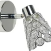 Lampa ścienna Glossy spot 1x40W G9 chrom