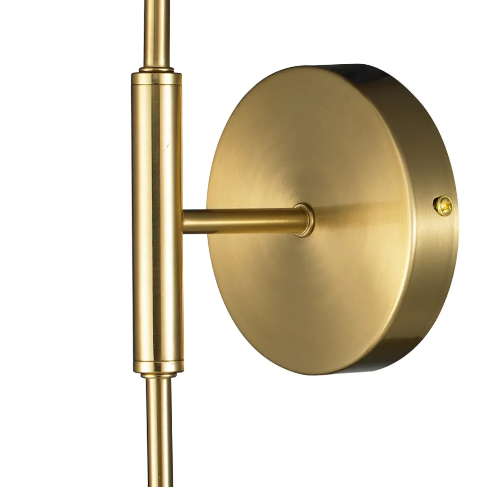 Lampa ścienna MIKA-2 złota 76 cm