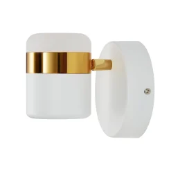 Lampa ścienna POCCO LED biała 16 cm